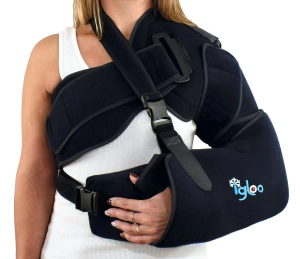 Attelle d'épaule cryogénique Igloo avec coussin d’abduction