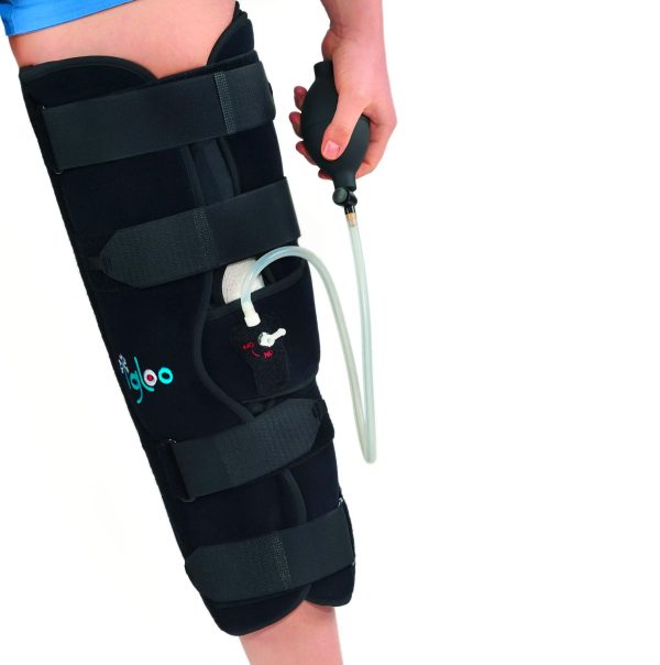 Attelle de genou rigide cryogénique universelle Igloo Taille standard ou XL