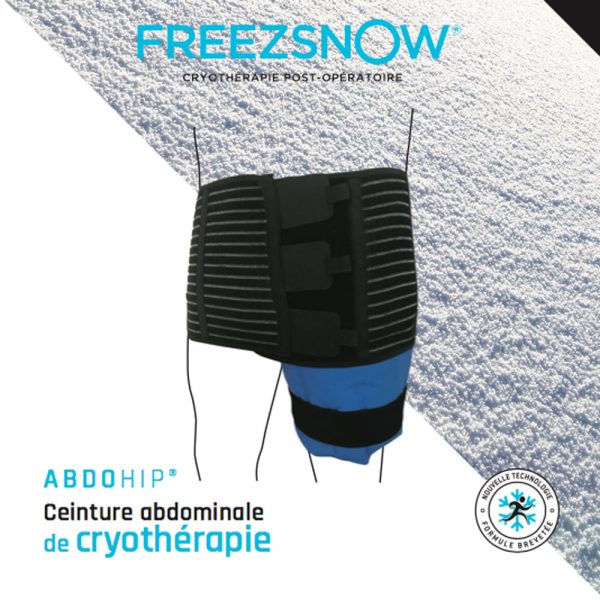Attelle de hanche de cryothérapie ABDO-HIP® Freezsnow