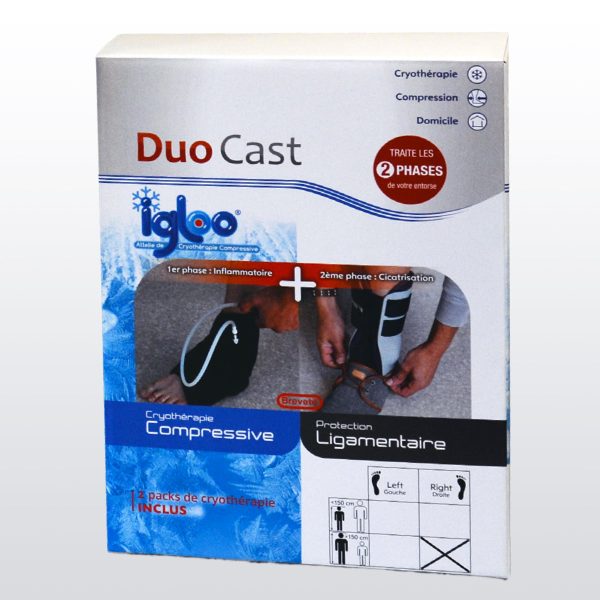 Attelle de cheville cryogénique DuoCast Igloo – Image 3